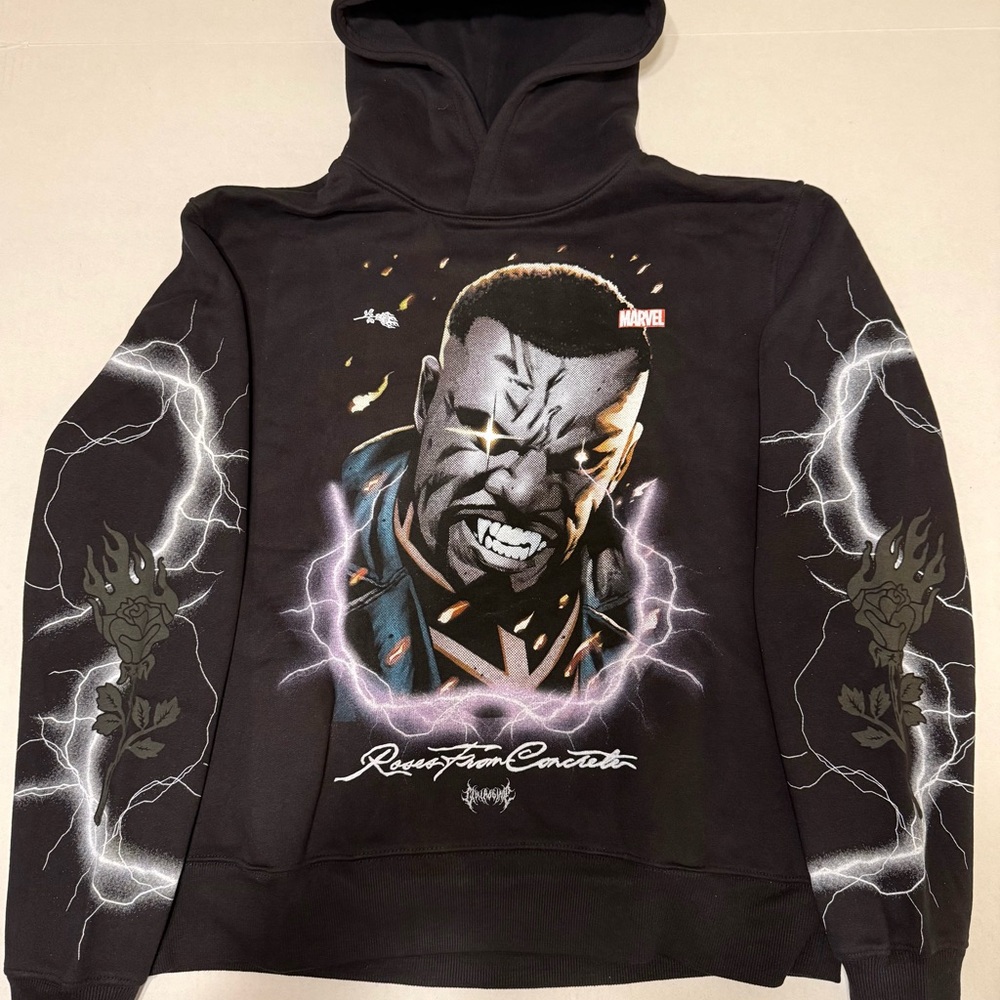 Civil Regime Marvel Black Hoodie Blade Men’s Size M New with tags